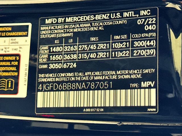 2022 Mercedes-Benz GLE GLE 53 AMG® 4MATIC®