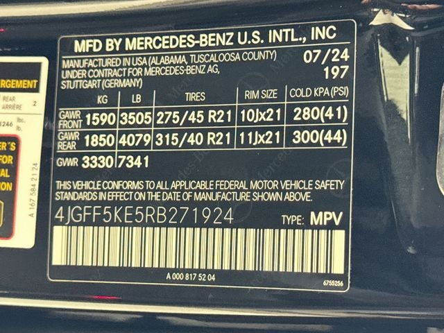 2024 Mercedes-Benz GLS GLS 450 4MATIC®
