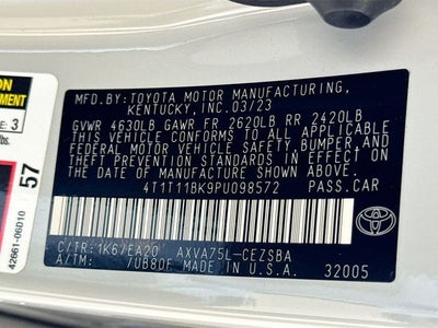 2023 Toyota Camry SE