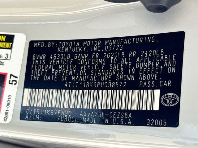 2023 Toyota Camry SE