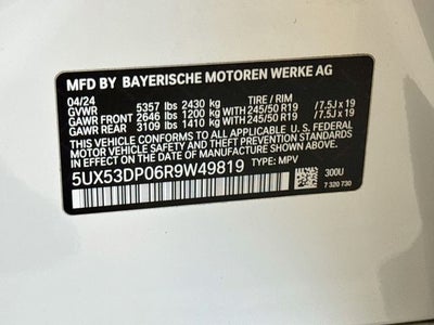 2024 BMW X3 xDrive30i