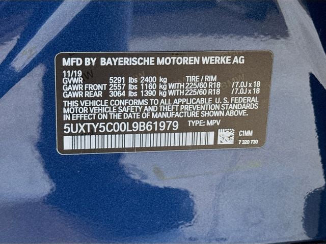 2020 BMW X3 xDrive30i