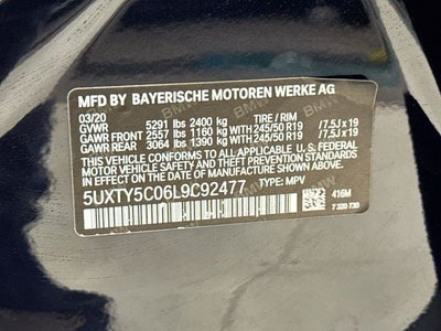 2020 BMW X3 xDrive30i