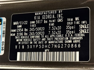 2022 Kia Telluride SX