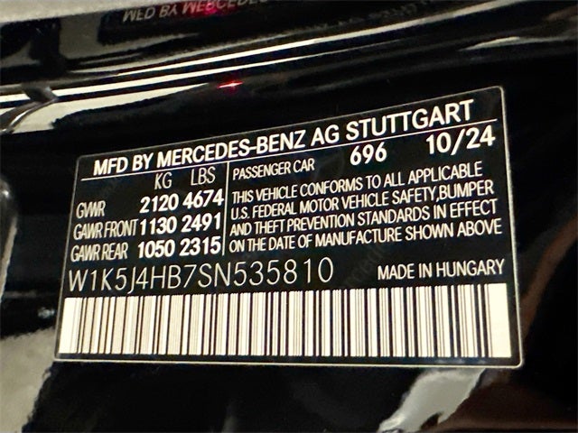 2025 Mercedes-Benz CLA CLA 250 4MATIC®