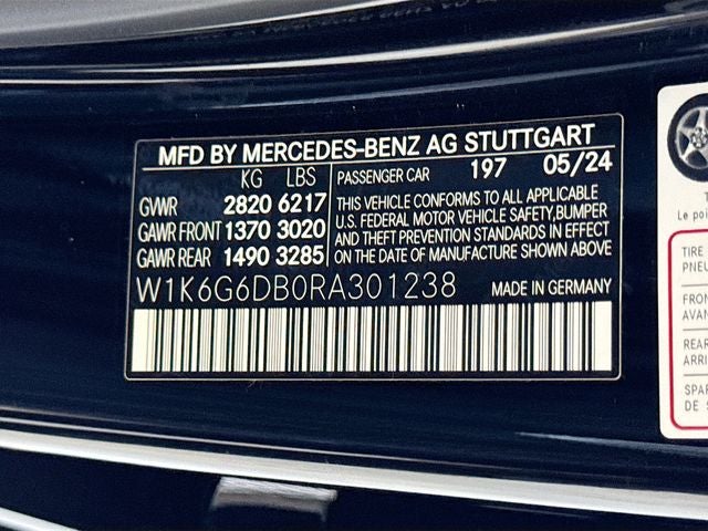 2024 Mercedes-Benz S-Class S 500 4MATIC®