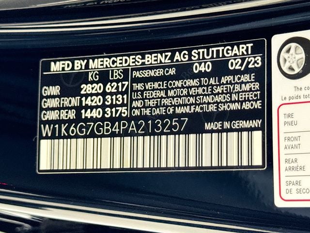 2023 Mercedes-Benz S-Class S 580 4MATIC®