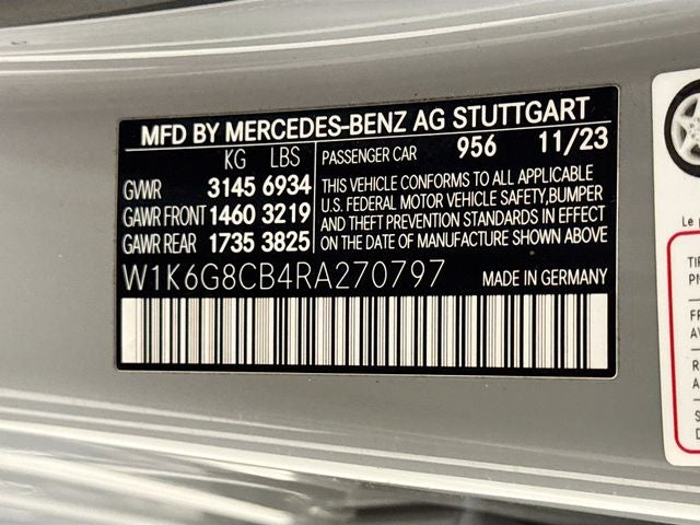 2024 Mercedes-Benz S-Class S 63 E AMG® 4MATIC®