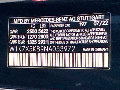 2022 Mercedes-Benz AMG® GT 43 Base 4MATIC®