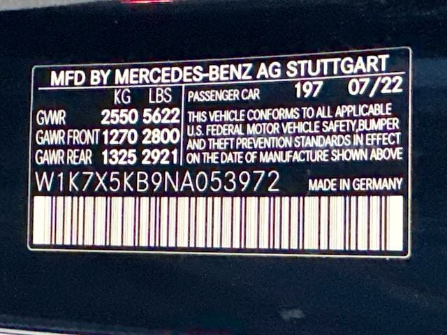 2022 Mercedes-Benz AMG® GT 43 Base 4MATIC®