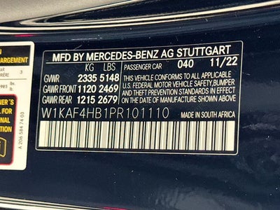 2023 Mercedes-Benz C-Class C 300 4MATIC®