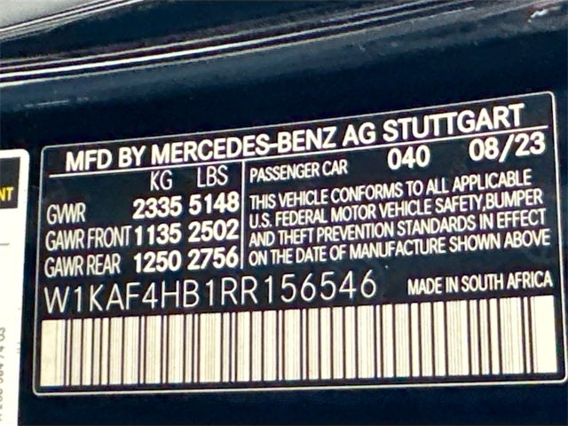 2024 Mercedes-Benz C-Class C 300 4MATIC®