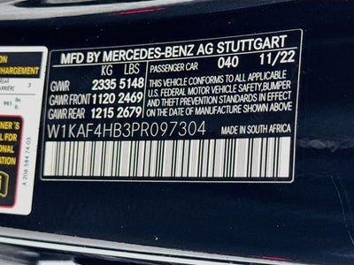 2023 Mercedes-Benz C-Class C 300 4MATIC®
