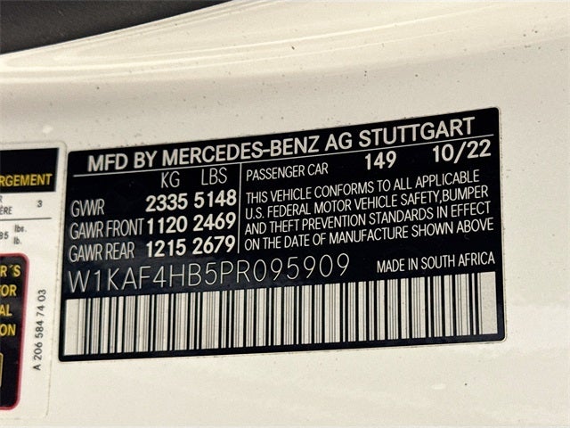 2023 Mercedes-Benz C-Class C 300 4MATIC®