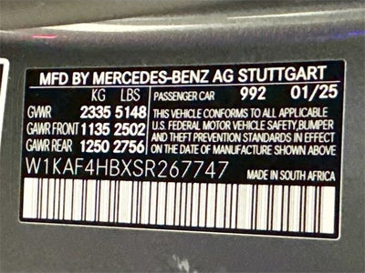 2025 Mercedes-Benz C-Class C 300 4MATIC®