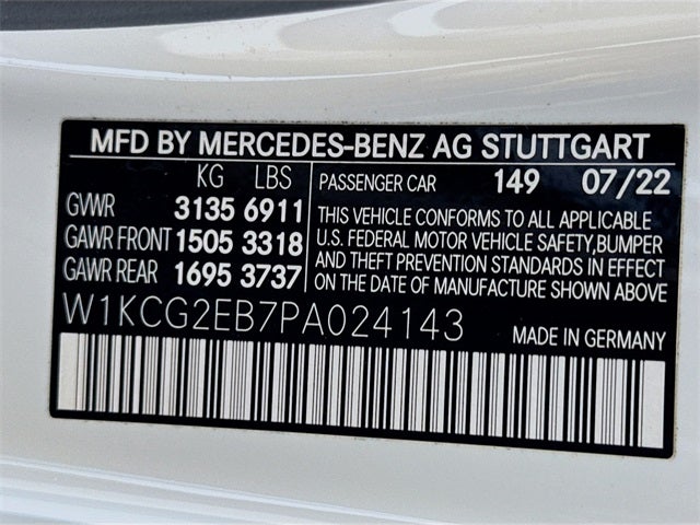 2023 Mercedes-Benz EQS 450 4MATIC®