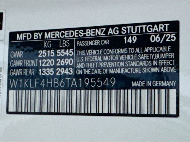 2026 Mercedes-Benz E-Class E 350 4MATIC®
