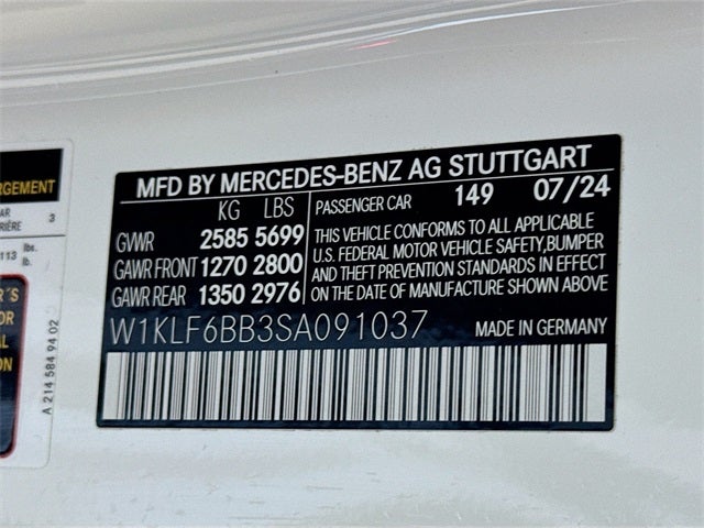 2025 Mercedes-Benz E-Class E 450 4MATIC®