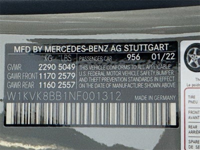 2022 Mercedes-Benz SL-Class SL 63 AMG® 4MATIC®