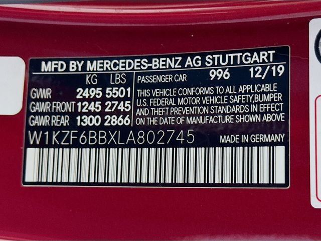 2020 Mercedes-Benz E-Class E 53 AMG® 4MATIC®