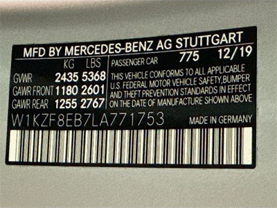 2020 Mercedes-Benz E-Class E 350 4MATIC®