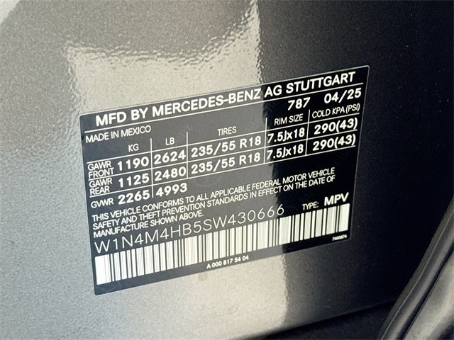 2025 Mercedes-Benz GLB GLB 250 4MATIC®