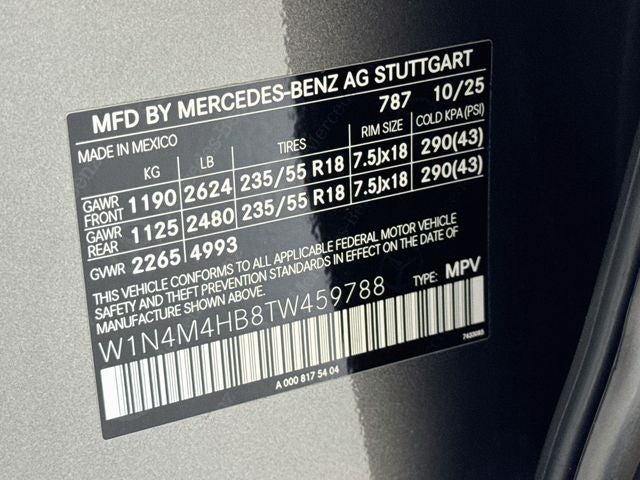 2026 Mercedes-Benz GLB GLB 250 4MATIC®