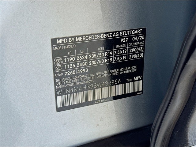 2025 Mercedes-Benz GLB GLB 250 4MATIC®