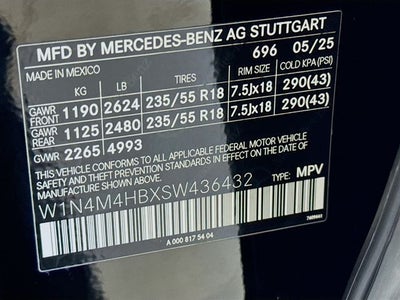 2025 Mercedes-Benz GLB GLB 250 4MATIC®