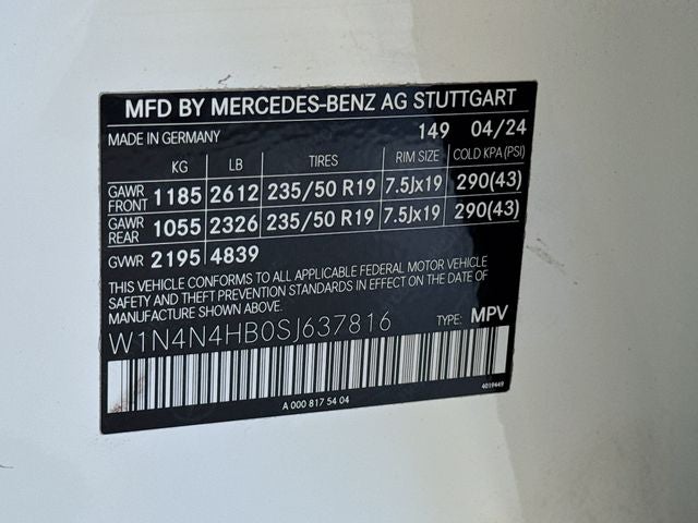 2025 Mercedes-Benz GLA GLA 250 4MATIC®