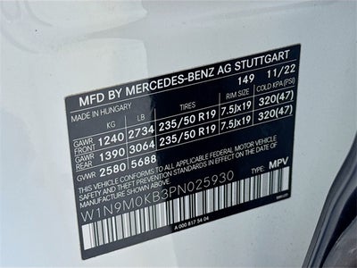 2023 Mercedes-Benz EQB 300 4MATIC®