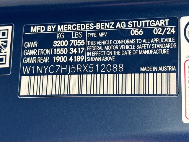 2024 Mercedes-Benz G-Class G 63 AMG® 4MATIC®