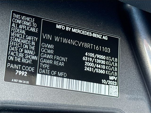 2024 Mercedes-Benz Sprinter 2500 Crew 170 WB 4MATIC®