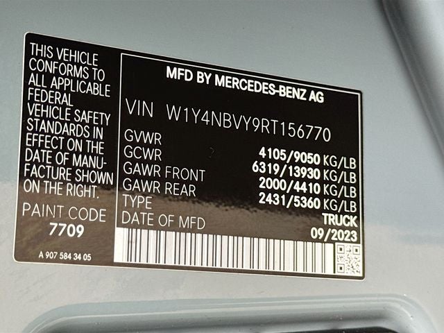 2024 Mercedes-Benz Sprinter 2500 Cargo 144 WB 4MATIC®