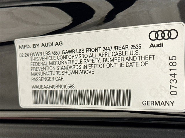 2024 Audi A4 45 S line Premium Plus quattro