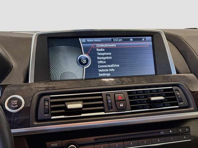 2012 BMW 6 Series 650i xDrive