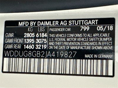 2018 Mercedes-Benz S-Class S 560 4MATIC®