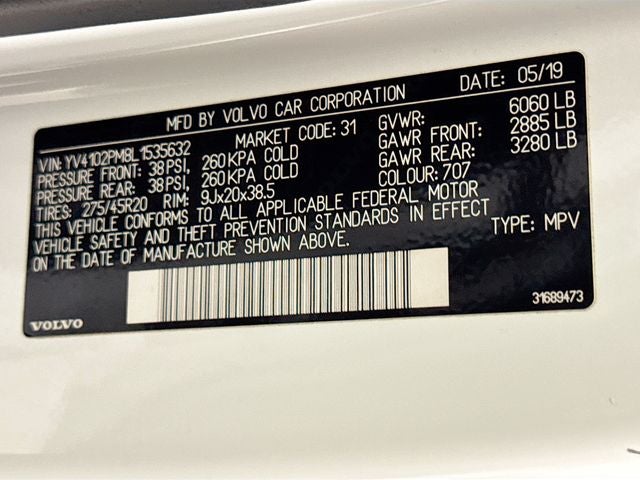 2020 Volvo XC90 T5 R-Design