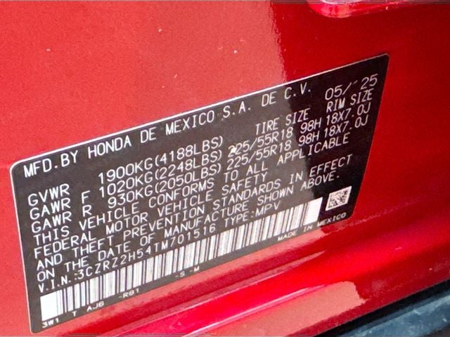 2026 Honda HR-V Sport