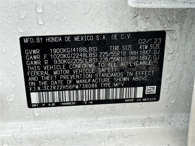 2023 Honda HR-V Sport