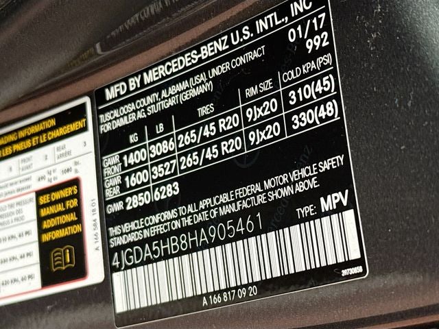 2017 Mercedes-Benz GLE GLE 350 4MATIC®