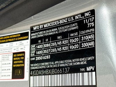 2018 Mercedes-Benz GLE GLE 350 4MATIC®