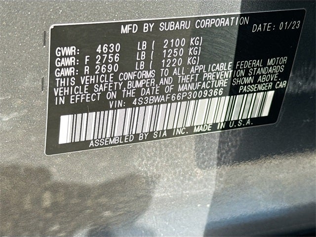 2023 Subaru Legacy Premium