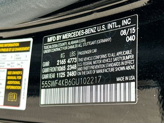 2016 Mercedes-Benz C-Class C 300 4MATIC®