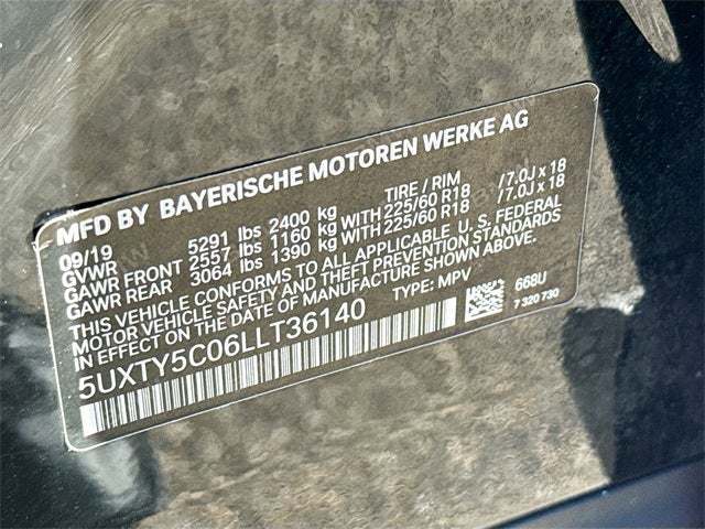 2020 BMW X3 xDrive30i