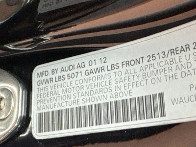 2012 Audi A5 2.0T Premium quattro