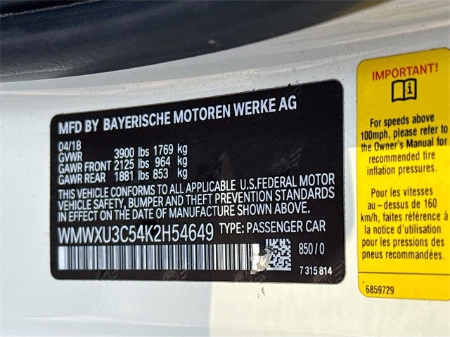 2019 MINI Cooper S Cooper S