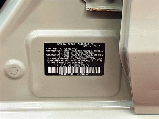 2017 Subaru Crosstrek 2.0i Limited