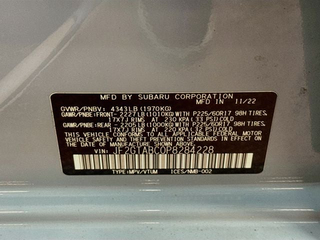 2023 Subaru Crosstrek Base