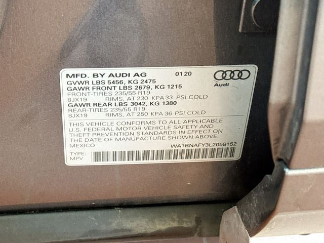 2020 Audi Q5 45 Premium Plus quattro